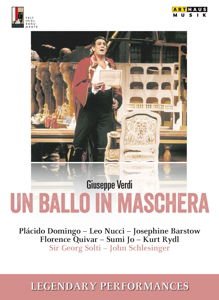 Verdi / Domingo / Wiener Philharmoniker / Solti - Un Ballo in Maschera - Salzburger Festspiele 1990 DVD