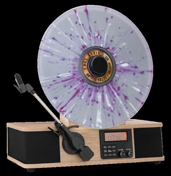 Fuse - WRAP Vertical Record Player With Bluetooth IN/OUT. FM Radio. And Built-In Album Cover Holder 1LP