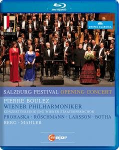 Boulez Pierre / Wiener Philharmoniker - Salzburg Opening Concert 2011 Boulez Blu-ray