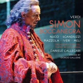 NUCCI / PIAZOLLA / MELI Verdi: Simon Boccanegra DVD
