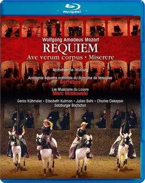Bachchor Salzburg / Behr, Julien / Dekeyser, Charles / Kühmeier, Genia / Kulman, Elisabeth / Minkowski, Marc / Les Musiciens du Louvre - Mozart / Requiem Blu-ray