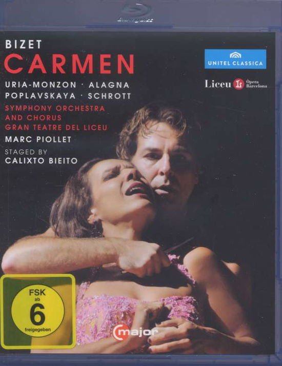 Uria-monzon / Schrott / Piollet / Teat / Symphony Orchestra and Chorus Gran Teatre De Liceu - Bizet: Carmen Blu-ray