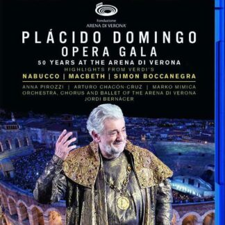 Placido Domingo - Opera Gala: 50 Years At The Arena Di Verona Blu-ray