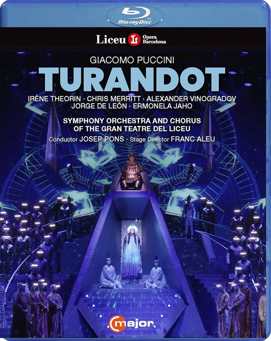 Theorin / Merritt / Vinogradov / Symphony Orchestra of the Gran Teatre Del Liceu / Josep Pons - Puccini: Turandot Blu-ray