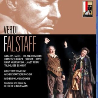 Karajan Herbert Von / Taddei / Panerai / Araiza / Ludwig / Wiener Philharmoniker - Verdi: Falstaff Blu-ray