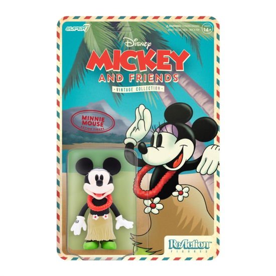 DISNEY Disney Reaction Figures - Vintage Collection Wave 2 - Minnie Mouse (Hawaiian Holiday) Merch