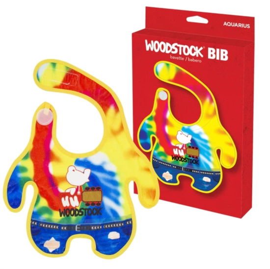 WOODSTOCK Woodstock Tie Dye Baby Bib Accessories