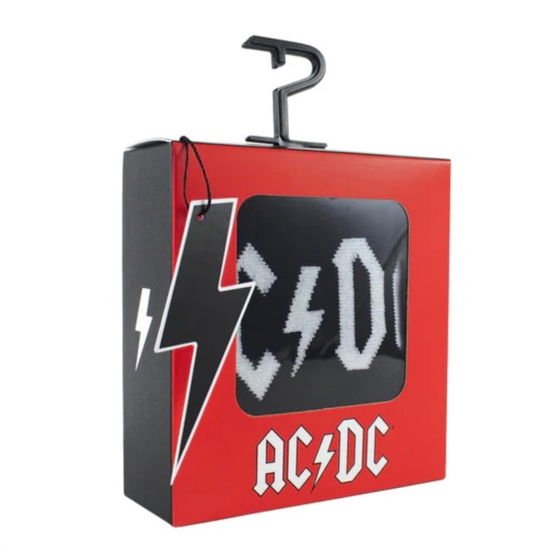 AC/DC - AC/DC Crew Socks In Gift Box (One Size)