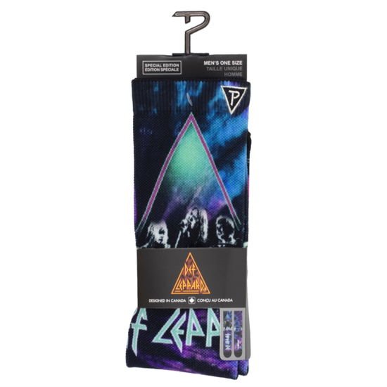 Perri's Def Leppard Hysteria Tie Crew Socks - Perri's Def Leppard Hysteria Tie Crew Socks