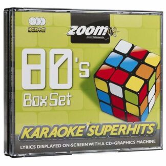 Zoom Karaoke - Karaoke Superhits: 80s Box Set (CD+G) 3CD