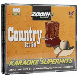 Zoom Karaoke - Karaoke Superhits: Country Box Set (CD+G) 3CD