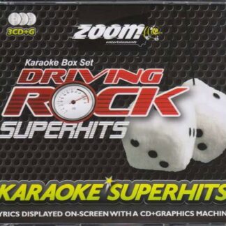 Zoom Karaoke - Karaoke Superhits: Driving Rock Superhits Box Set (CD+G) 3CD