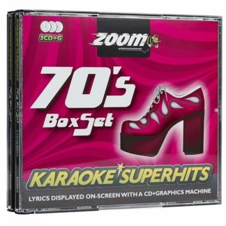 Zoom Karaoke - Karaoke Superhits: 70s Box Set (CD+G) 3CD