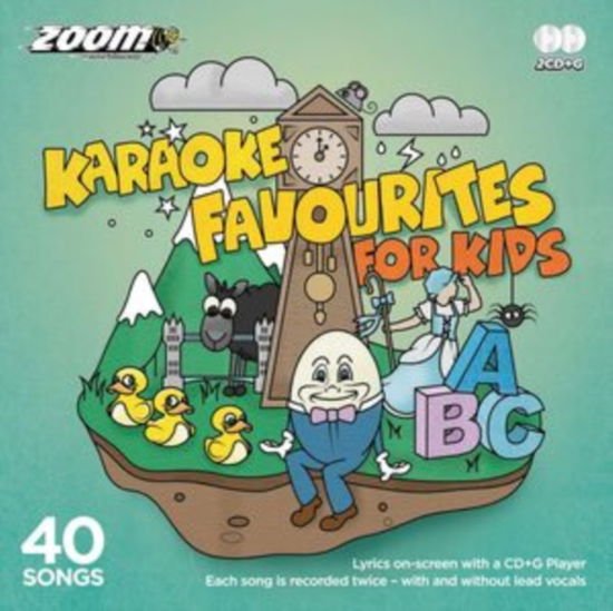 Zoom Karaoke - Karaoke Favourites For Kids (With And Without Lead Vocals) - 40 Songs (CD+G) 1CD