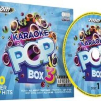 Zoom Karaoke - Karaoke Pop Box 3 Party Pack - 120 Songs (CD+G) 1CD