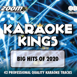 Zoom Karaoke - Karaoke Kings: Big Hits Of 2020 - 42 Songs (CD+G) 1CD