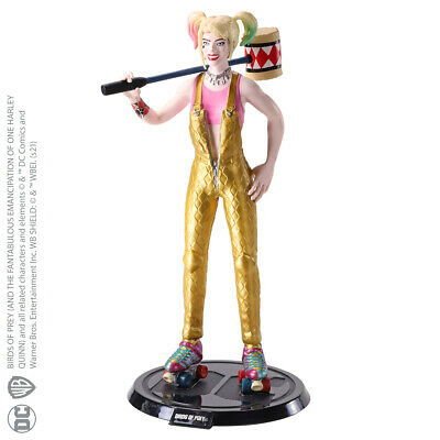 Dc Comics - Bendyfigs Harley Quinn Birds of Prey