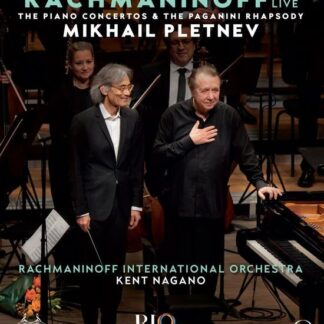 Mikhail Pletnev / Rachmaninoff International Orchestra / Kent Nagano - Rachmaninoff Live - The Piano Concertos & The Paganini Rhapsody Blu-ray