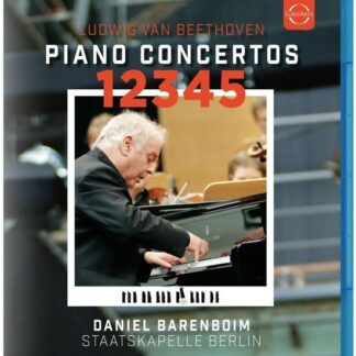 Daniel Barenboim - Daniel Barenboim Plays & Conduts Beethoven Piano Concertos 1 /2 /3 /4 /5 Blu-ray