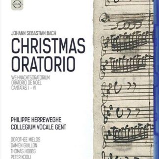 HERREWEGHE PHILIPPE Bach: Christmas Oratario Blu-ray