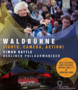 Rattle Simon / Berliner Philharmoniker - Waldbuehne 2015 - Lights Camera Action Blu-ray