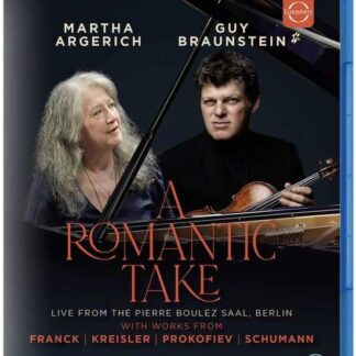 Guy Braunstei Martha Argerich - A Romantic Take - Martha Arger Blu-ray