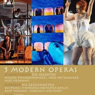 Metzmacher Ingo / Hermanis Alvis / Wiener Philharmoniker - 3 Modern Operas: Zimmermann - Schreker - Berg DVD