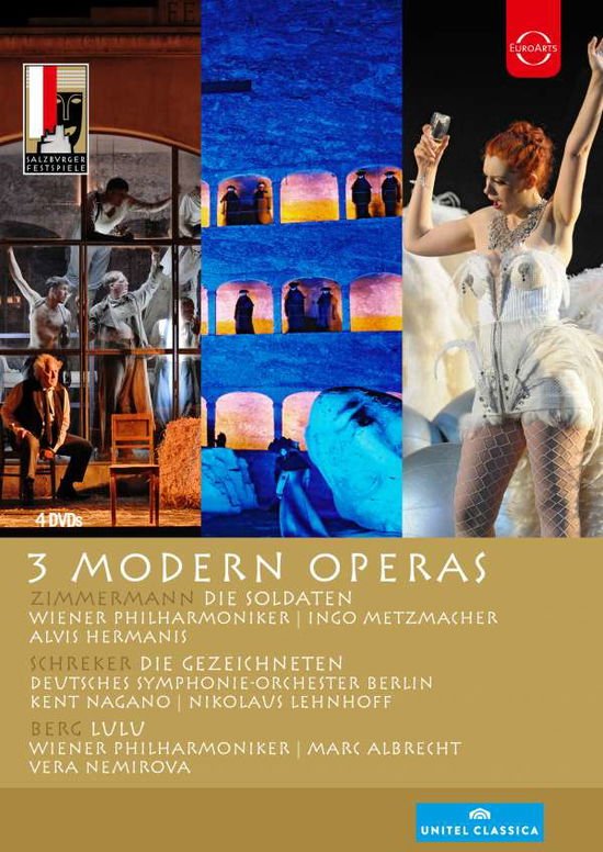 Metzmacher Ingo / Hermanis Alvis / Wiener Philharmoniker - 3 Modern Operas: Zimmermann - Schreker - Berg DVD