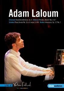 LALOUM ADAM Live At The Verbier Festival: Schuman - Debussy - Schubert - Brahms DVD