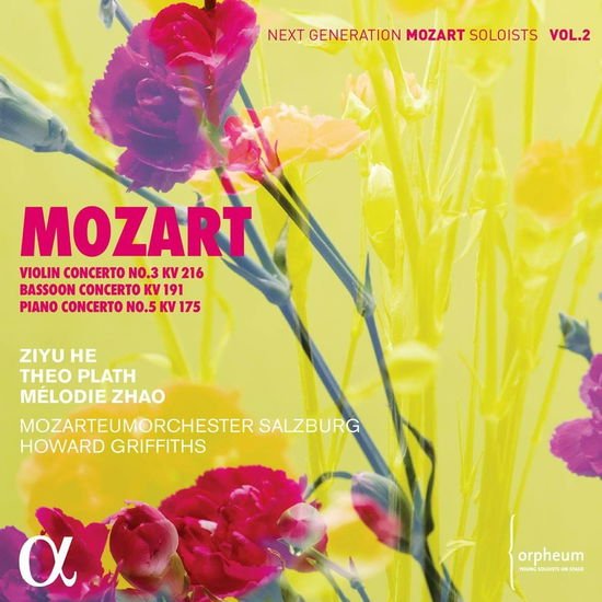 Ziyu He / Theo Plath / Melodie Zhao / Howard Griffiths / Mozarteumorchester Salzburg - Mozart: Violin Concerto No. 3 Kv 216 / Bassoon Concerto Kv 191 & Piano Concerto No. 5 Kv 175 1CD