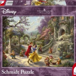 DISNEY Disney Snow White - Dancing With The Prince 1000Pc Jigsaw Puzzle (Thomas Kinkade) Merch