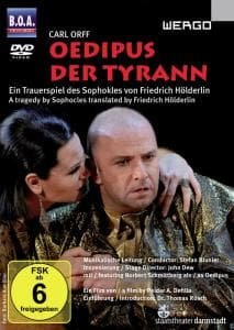 Darmstadt Theatre Orblunier - Orffoedipus Der Tyrann DVD
