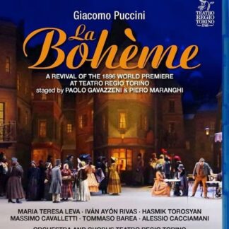 Maria Teresa Leva / Ivn Ayon Rivas / Hasmik Torosyan / Massimo Cavaletti / Tommaso Barea / Alessio Cacciamani / Daniel Oren / Paolo Gavazzeni & Piero Maranghi - La Boheme Blu-ray