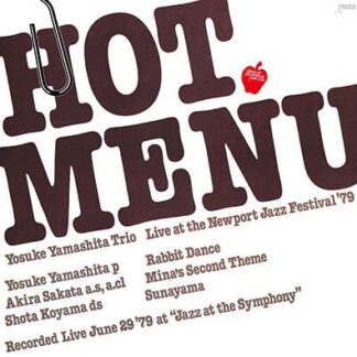 Yosuke -Trio- Yamashita - Hot Menu-Live At New Port '79 1CD