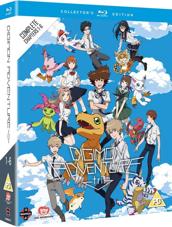 Digimon Adventure Tri - the Co - Digimon Adventure Tri: The Complete Movie Collection Blu-ray
