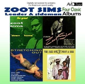 Zoot Sims - Four Classic Albums (Stretching Out / Starring Zoot Sims / Down Home / The Jazz Soul Of Porgy And Bess) 2CD