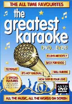 VARIOUS ARTISTS Greatest Karaoke Dvd...Ever. The DVD