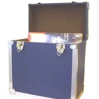 DARK BLUE Lp Record Storage Carry Case Navy Accessories