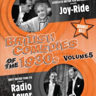 British Comedies Of The 1930s Vol. 5 Joy Ride Radio Lover DVD