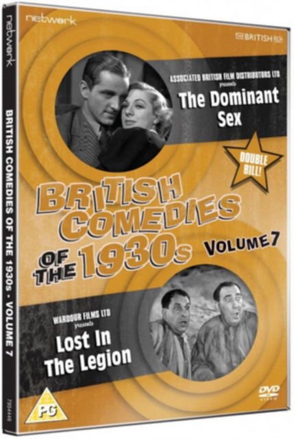 British Comedies of the 1930s Vol 7 - British Comedies Of The 1930s Vol. 7 Lost In The Legion The Dominant Sex DVD