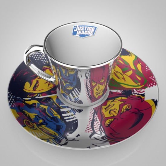 Dc Comics - Justice League Mirror Mug And Plate