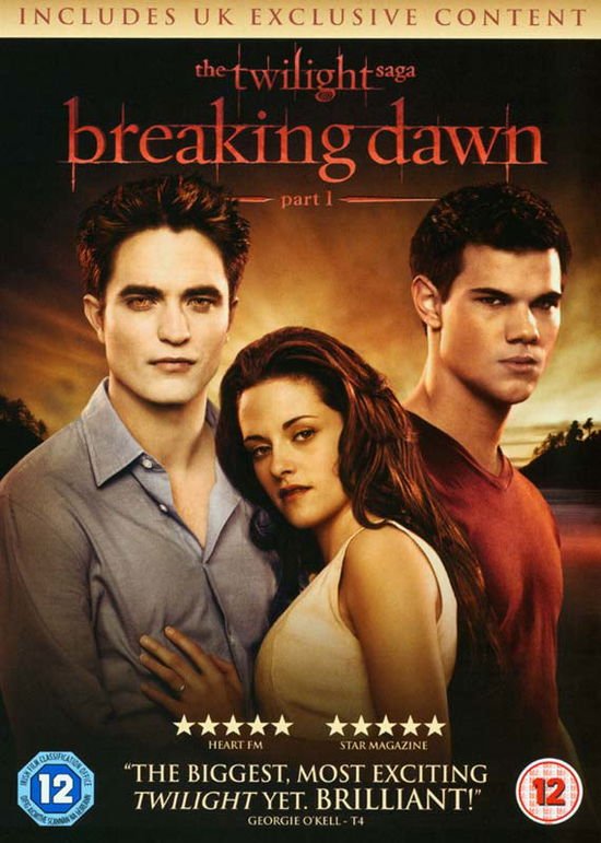 Twilight Breaking Dawn P1 DVD - Twilight Saga Breaking Dawn Part 1 DVD
