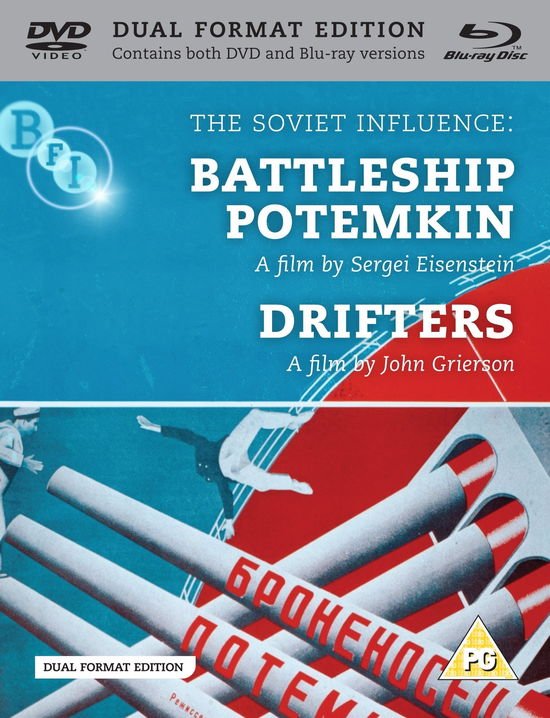 The Soviet Influence - Battles - Battleship Potemkin + Drifters Dual Format Blu-ray