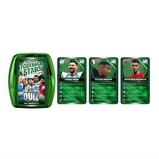 World Football Stars - World Football Stars Top Trumps Quiz