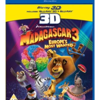 Madagascar 3 Europes Most Wanted Blu-ray