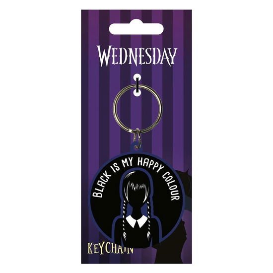 Wednesday - Wednesday (Happy Colour) Rubber Keychain