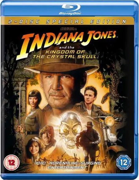 Indiana Jones and the Kingdom - Indiana Jones Kotcs Blu-ray