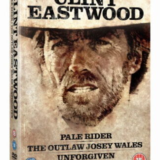 Clint Eastwood Wstrn Triple Dvds - Pale Rider Unforgiven Outlaw Josey Wales DVD