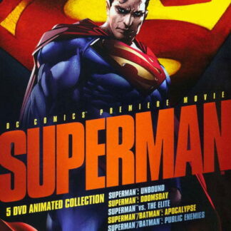 Superman Animated Collection Dvds - Superman 5 Dvd Animated Collection DVD