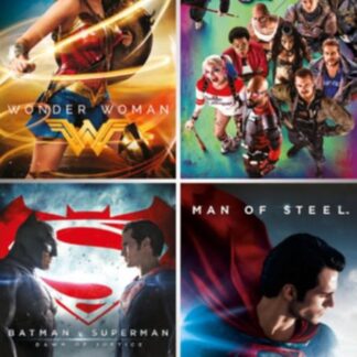 DC 4 Film Collection - Wonder Woman / Suicide Squad / Batman V DVD